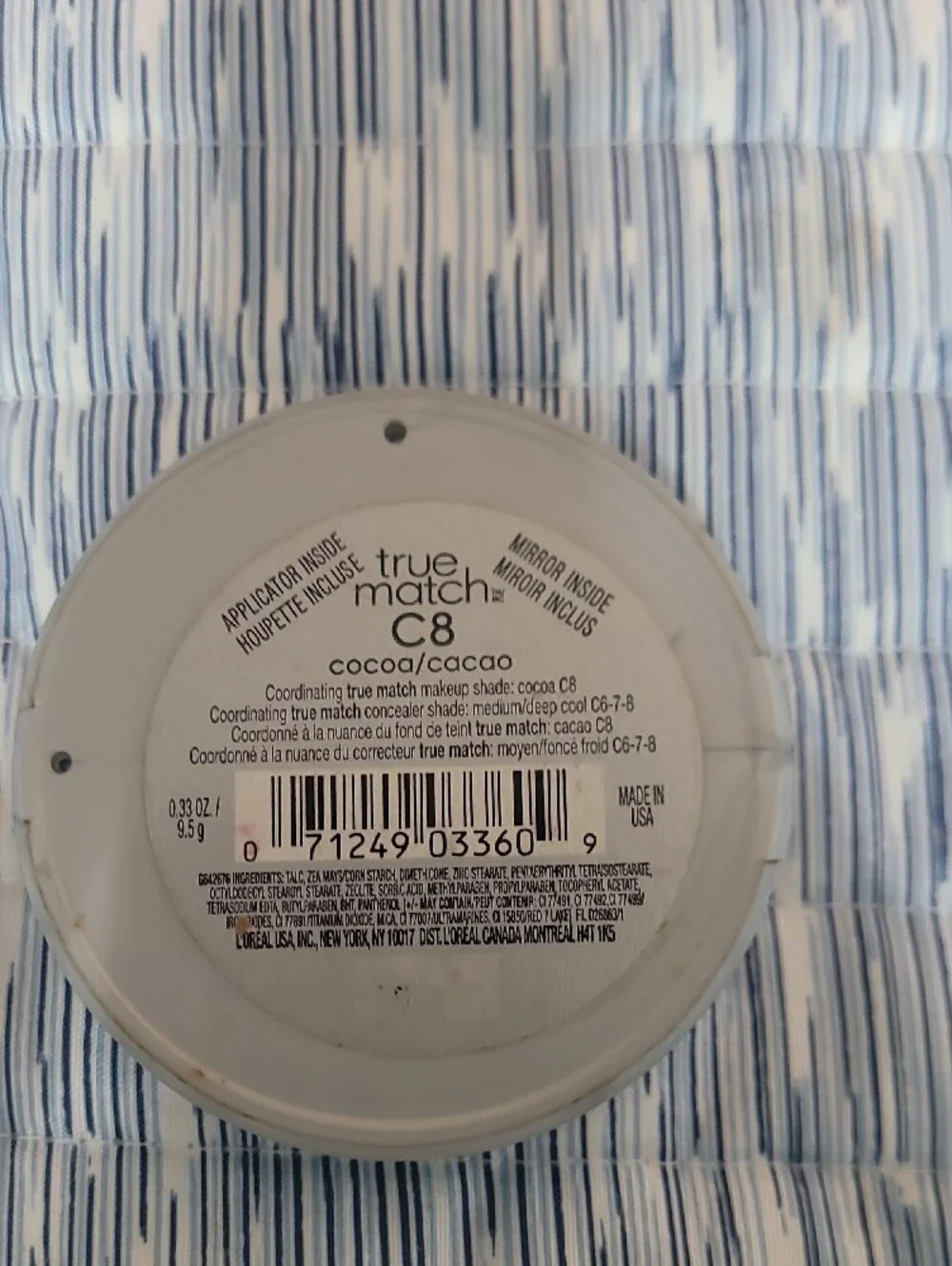 L'Oreal True Match Powder - Cool Brown